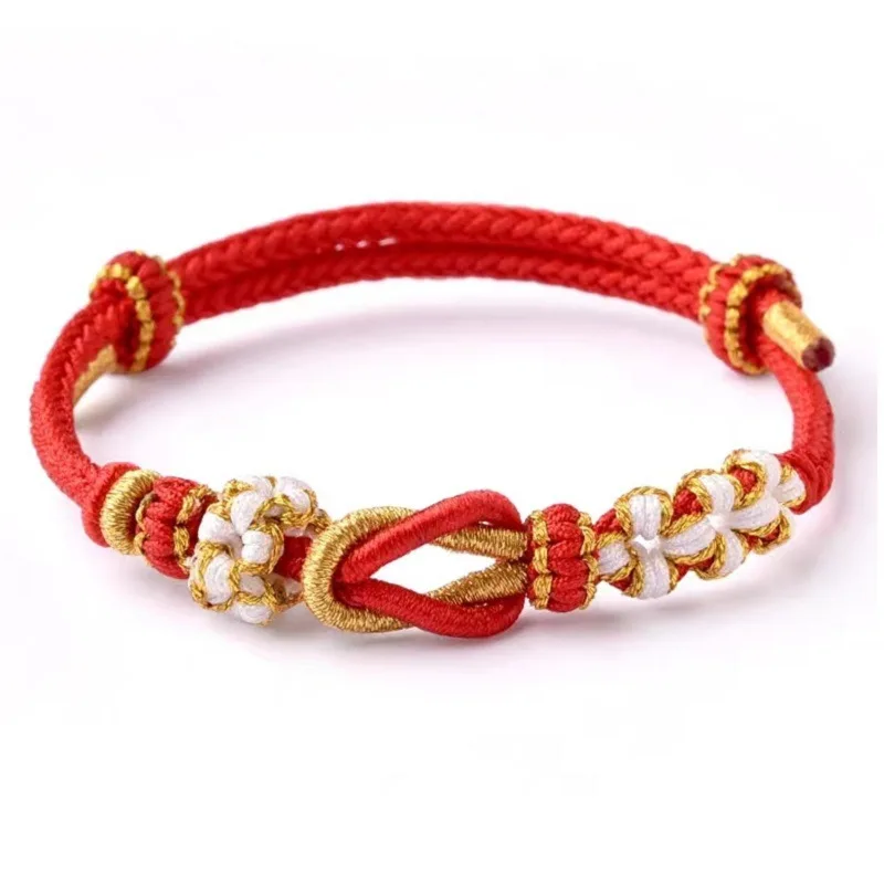 Original New Style Never Apart Handwoven Bracelet Beadable Accessory Couple Jewelry Festival Gift
