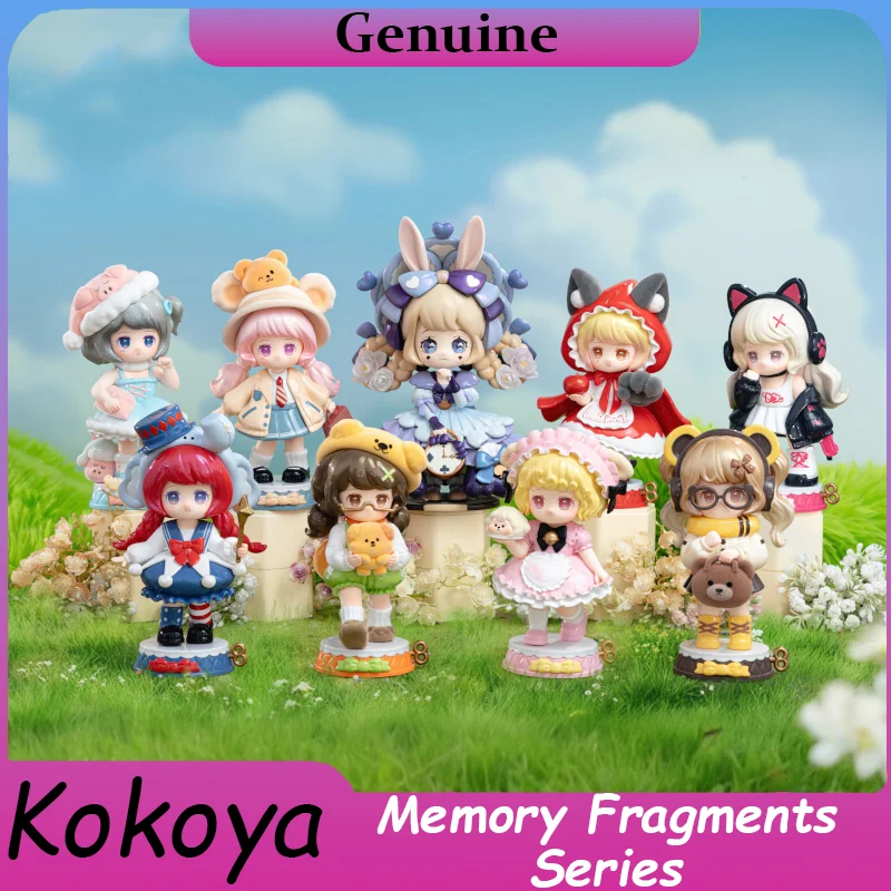 

Новый натуральный Kokoya Memory Fragments слепая коробка плюшевый брелок фигурка аниме Коллекционный кавайный орнамент-сюрприз украшение подарок