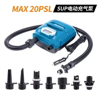 2026 Electric Air Pump Assault Boat Rubber Boat Portable SUP Electric Pulp Board Air Pump DC High Pressure 20PSI Vehicle Air Pum
