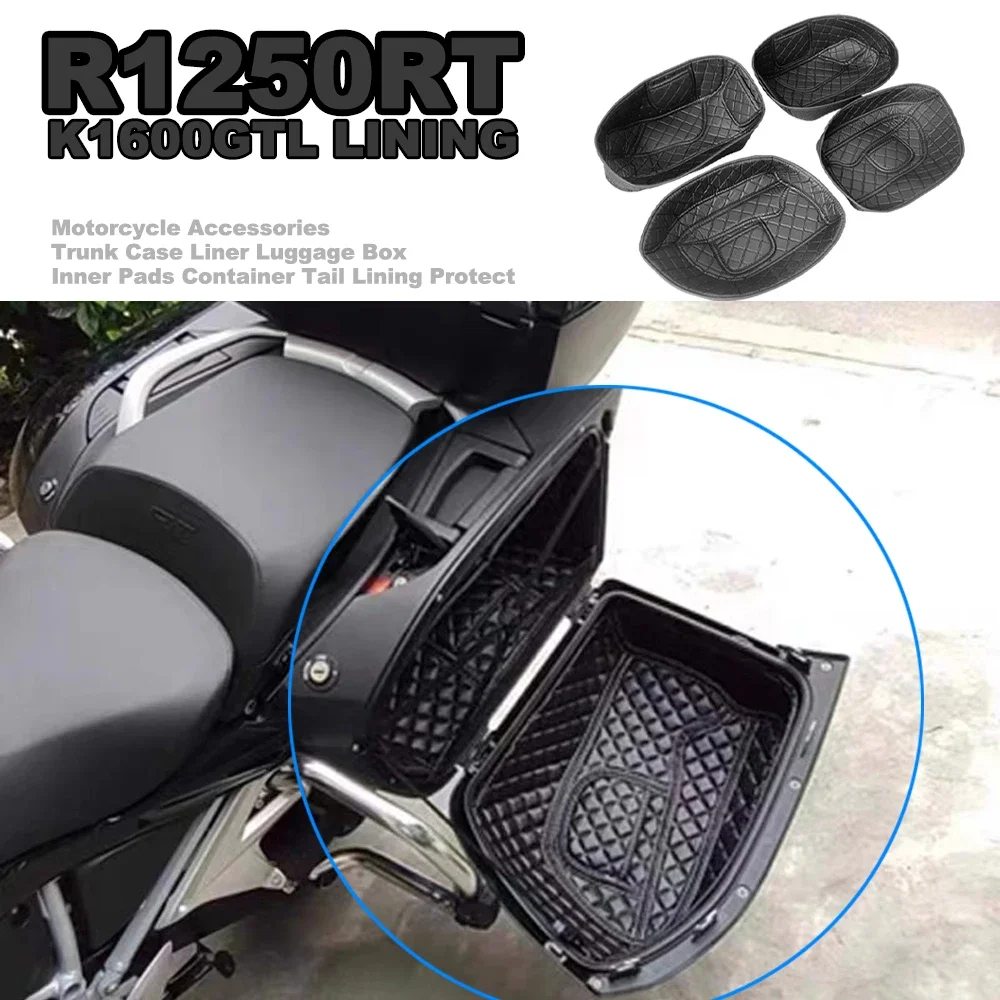 

For BMW R1250RT K1600 GTL K1600GTL Motorcycle Rear Box Lining Protection Pad Side Box Lining Top Bottom Trunk Lining Bag