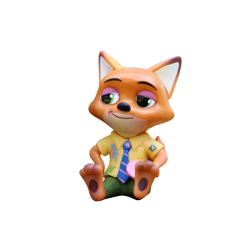 Collectible 6-Piece Articulated Dolls, Disney Zootopia, Full Character Kids' Desktop Ornament DealKids' Disney Kids Toy Special