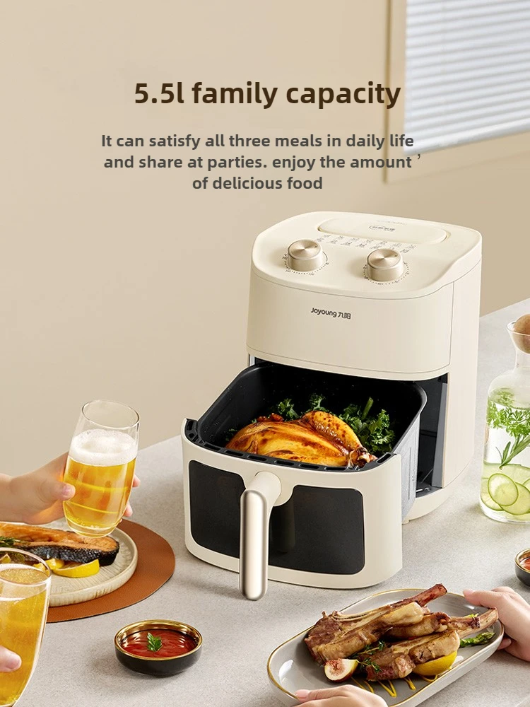 

Air Fryer Household Visual Multi-function Integrated Large-capacity latest version French Fries Machine Electric Oven Frye