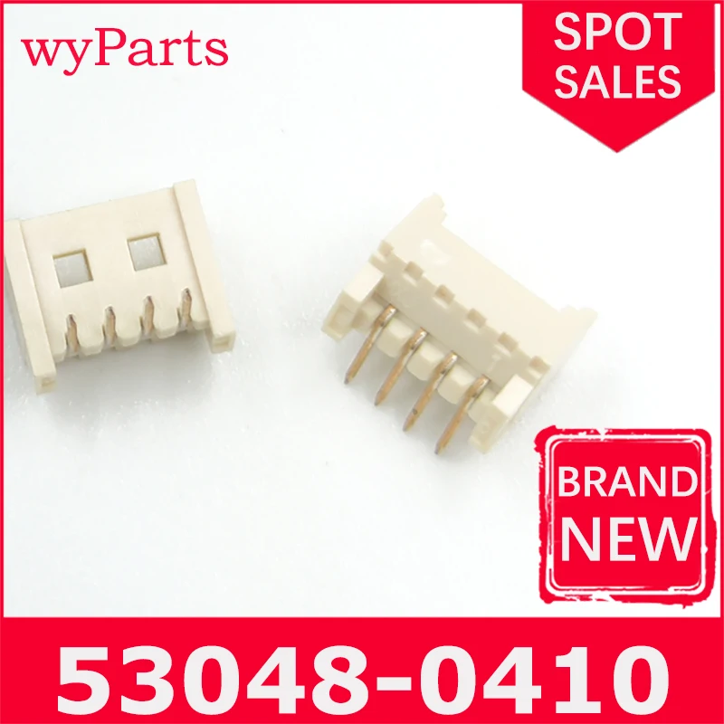 Cabezal de conector de agujero pasante, ángulo recto, 4 posiciones, 53048 "(0410mm), 1 piezas, 0530480410-0.049, 1,25