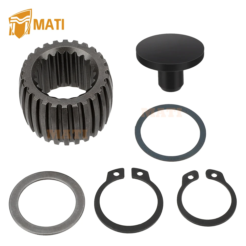 M MATI Front Drive Shaft Coupling & Damper for Yamaha Grizzly 550 700 Kodiak 700 450 2007-2024 5KM-46559-00-00 5KM-46126-00-00