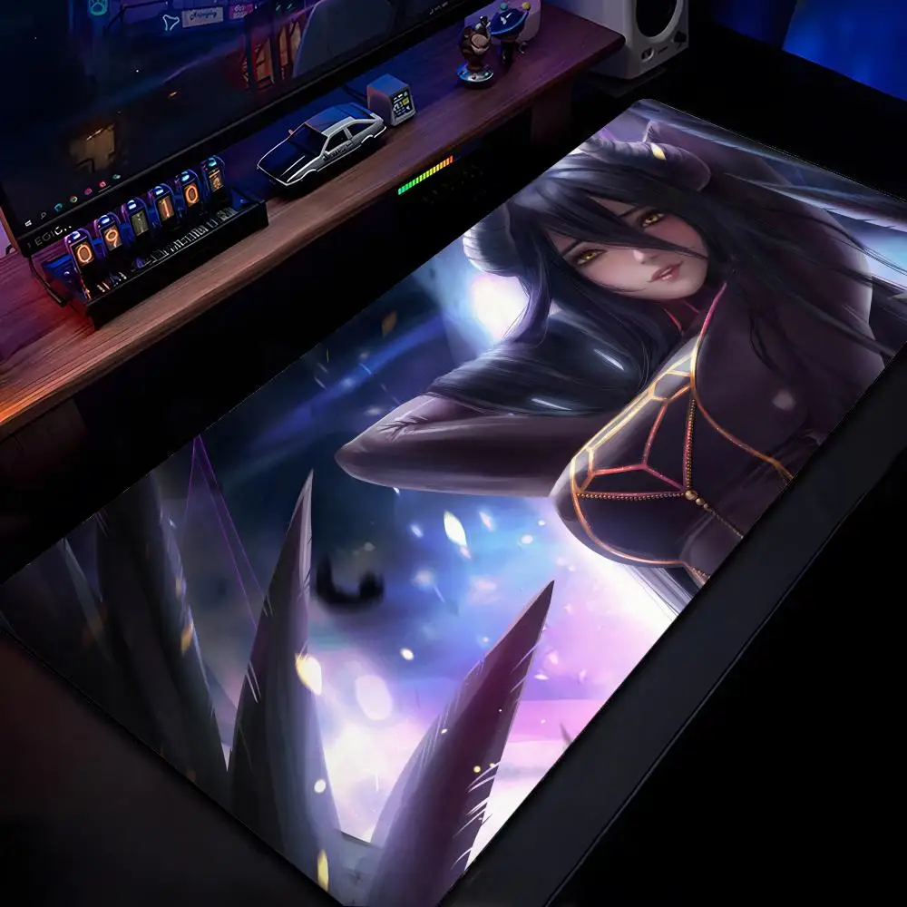 

Коврик для мыши Albedo Overlord, коврик для мыши с HD-печатью, компьютерный геймерский нескользящий коврик для мыши с запирающимся краем XXL90x40 см, коврик для клавиатуры, ПК, настольный коврик