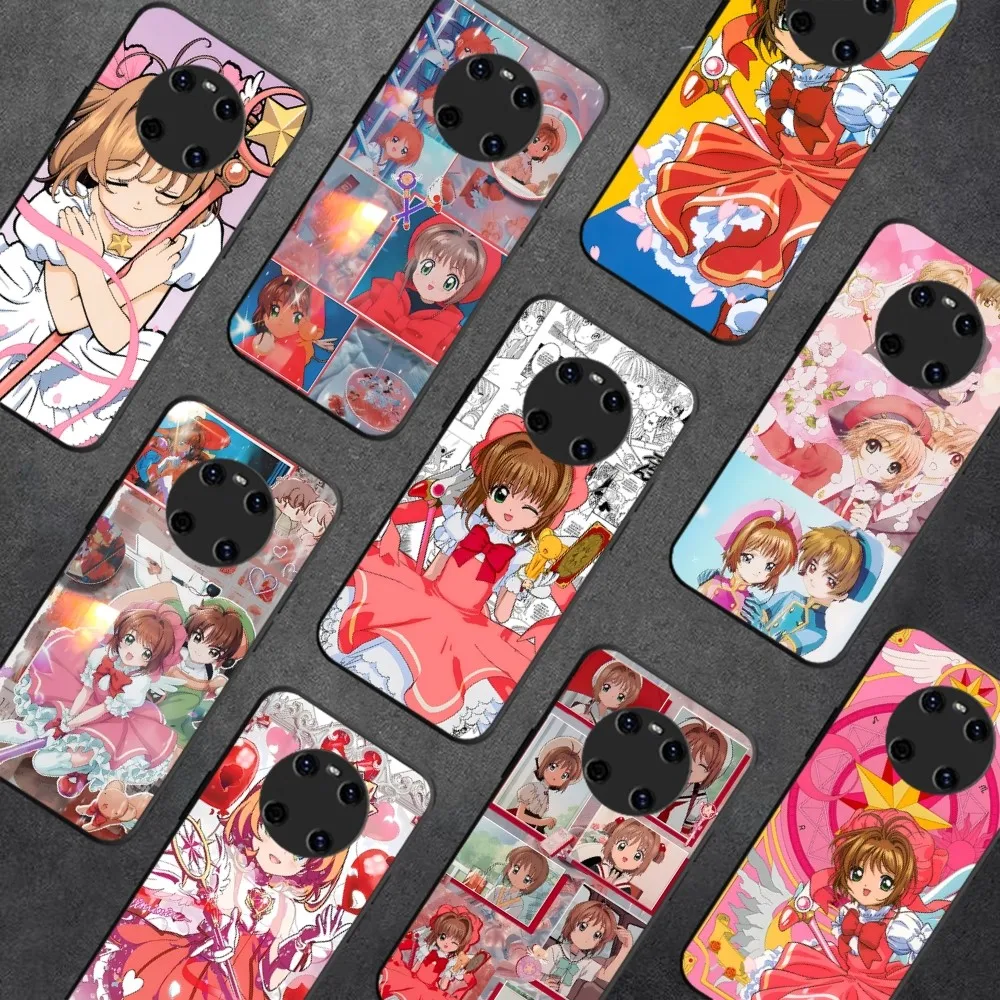 

Card Captor Sakuras Anime Phone Case For Redmi 8 9 10 pocoX3 pro for Samsung Note 10 20 for Huawei Mate 20 30 40 50 lite