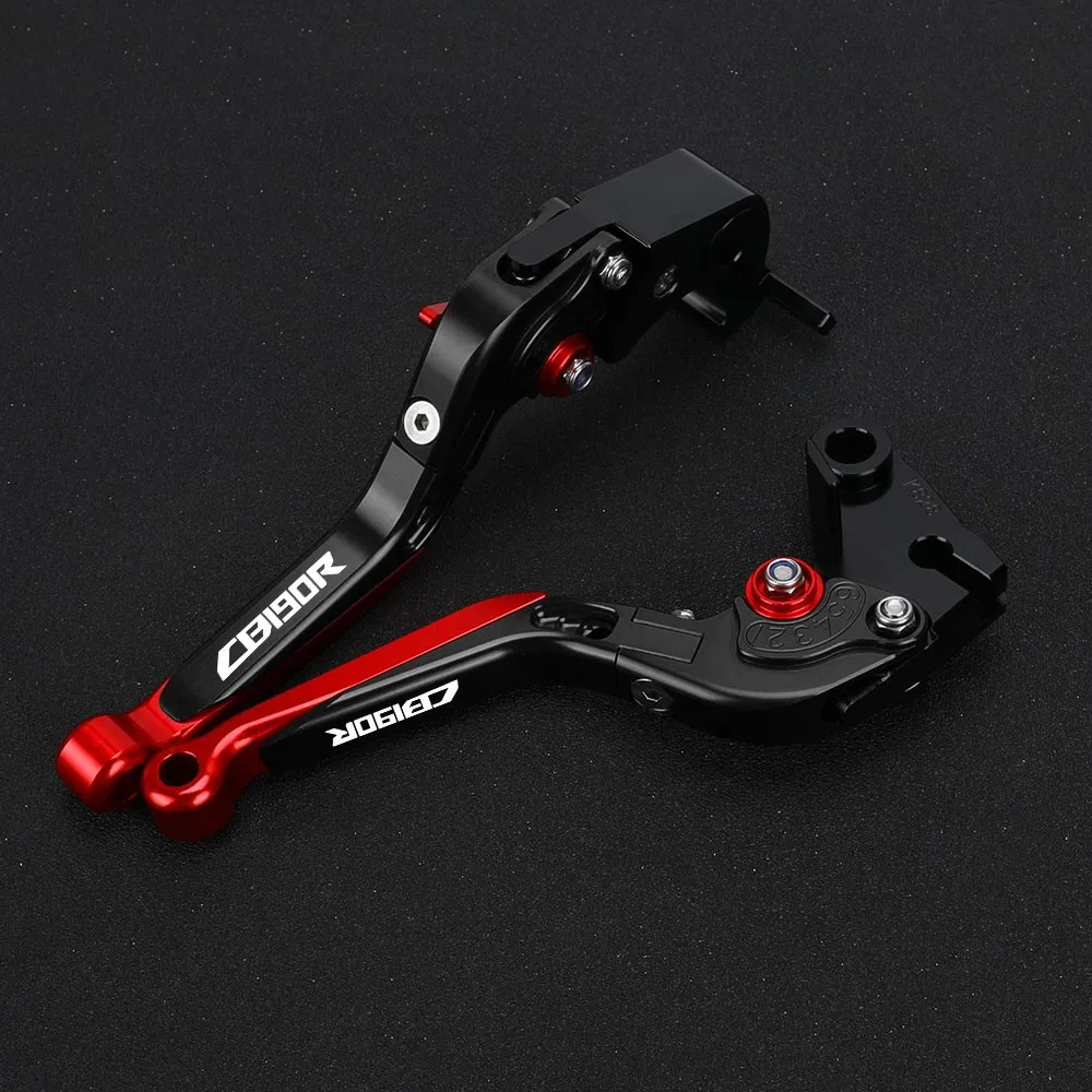 Motorcycle For Honda CB190R CB 190R 2015-Present 2021 2020 2019 2018 2017 Adjustable Brake Clutch Levers Handle bar grips ends