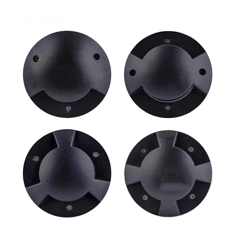 

Waterproof transparent buried lamp embedded garden courtyard step spotlight side illuminated floor lamp