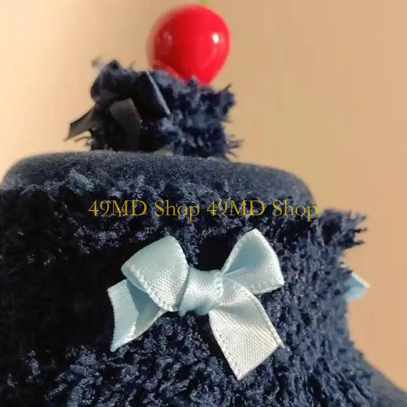 

49MD Торт День рождения зачатия шляпа Bowknot Clip Persinator Barrettes для ношения на день рождения и особый случай винтажные