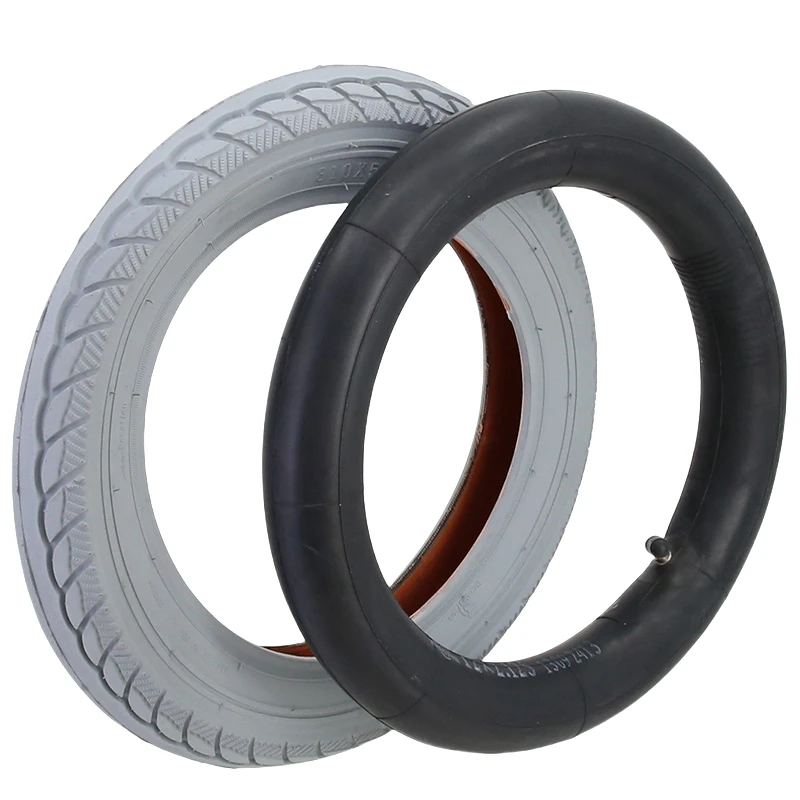 ملحقات العجلات الخلفية للكرسي المتحرك الكهربائي الجديد السميك 310x50-203 أنابيب داخلية وخارجية مقاس 12 بوصة