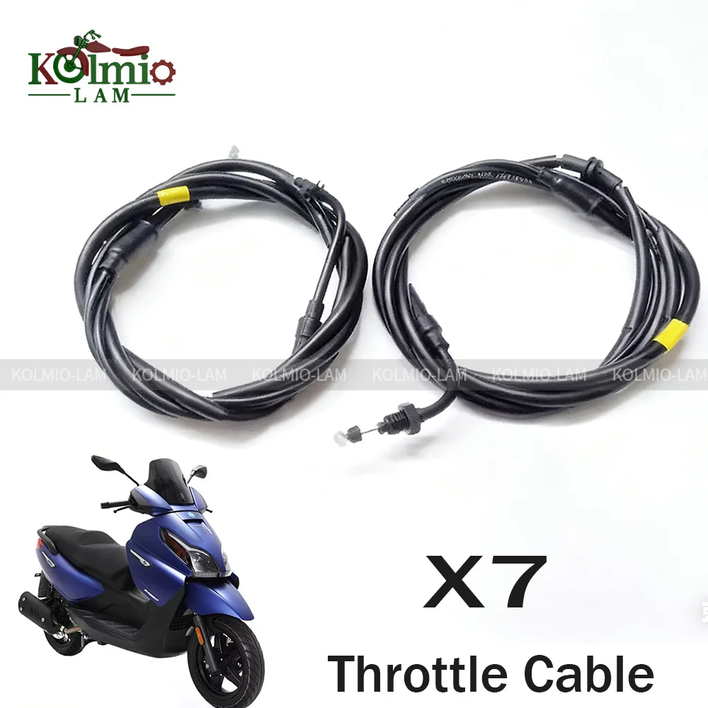 

Подходит для 2008-2012 PIAGGIO X7 125 250 300 IE, кабель дроссельной заслонки мотоцикла, провода 2009 2010 2011