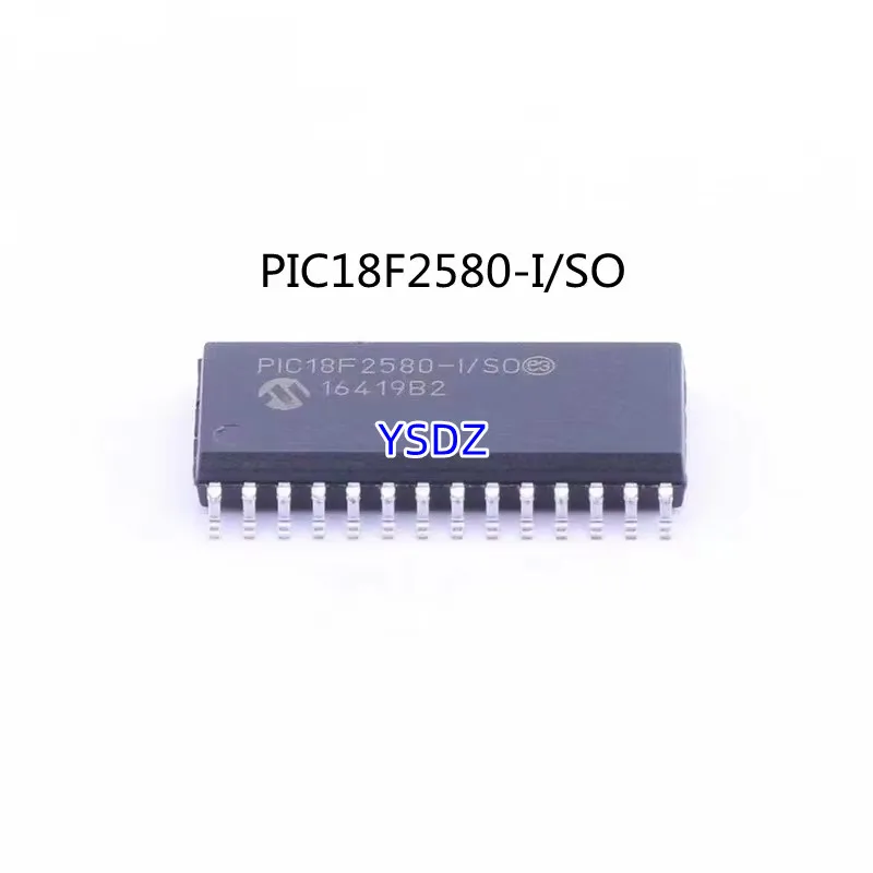 

10PCS PIC18F2580-I/SO chip SOIC-28 8-bit microcontroller - MCU flash memory