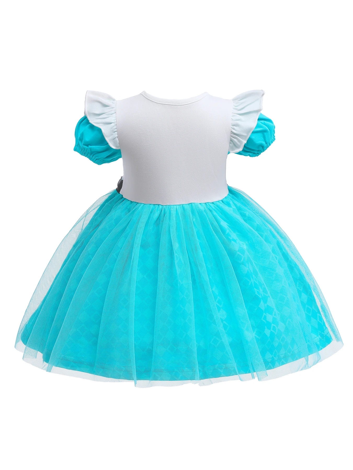 Alice Princess Tulle Dress Halloween Fancy Party Costume Summer Outfits for Baby Toddler Little Girls 6 Months to Size