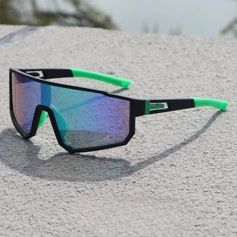 Occhiali da sole da ciclismo per uomo donna che guidano acqua lente argento sport all'aria aperta protezione anti-ultravioletti