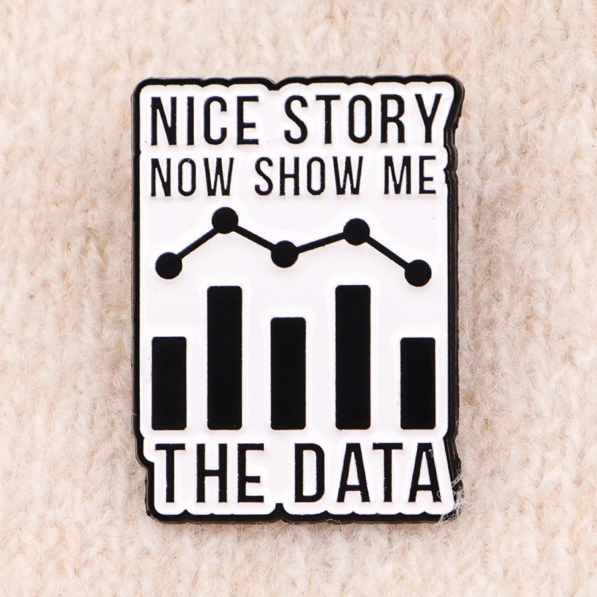 علوم البيانات المينا دبوس مضحك بروش الصنوبر التلبيب شارة بدبابيس على ظهره الملابس والاكسسوارات الأزياء والمجوهرات أصدقاء الهدايا #4