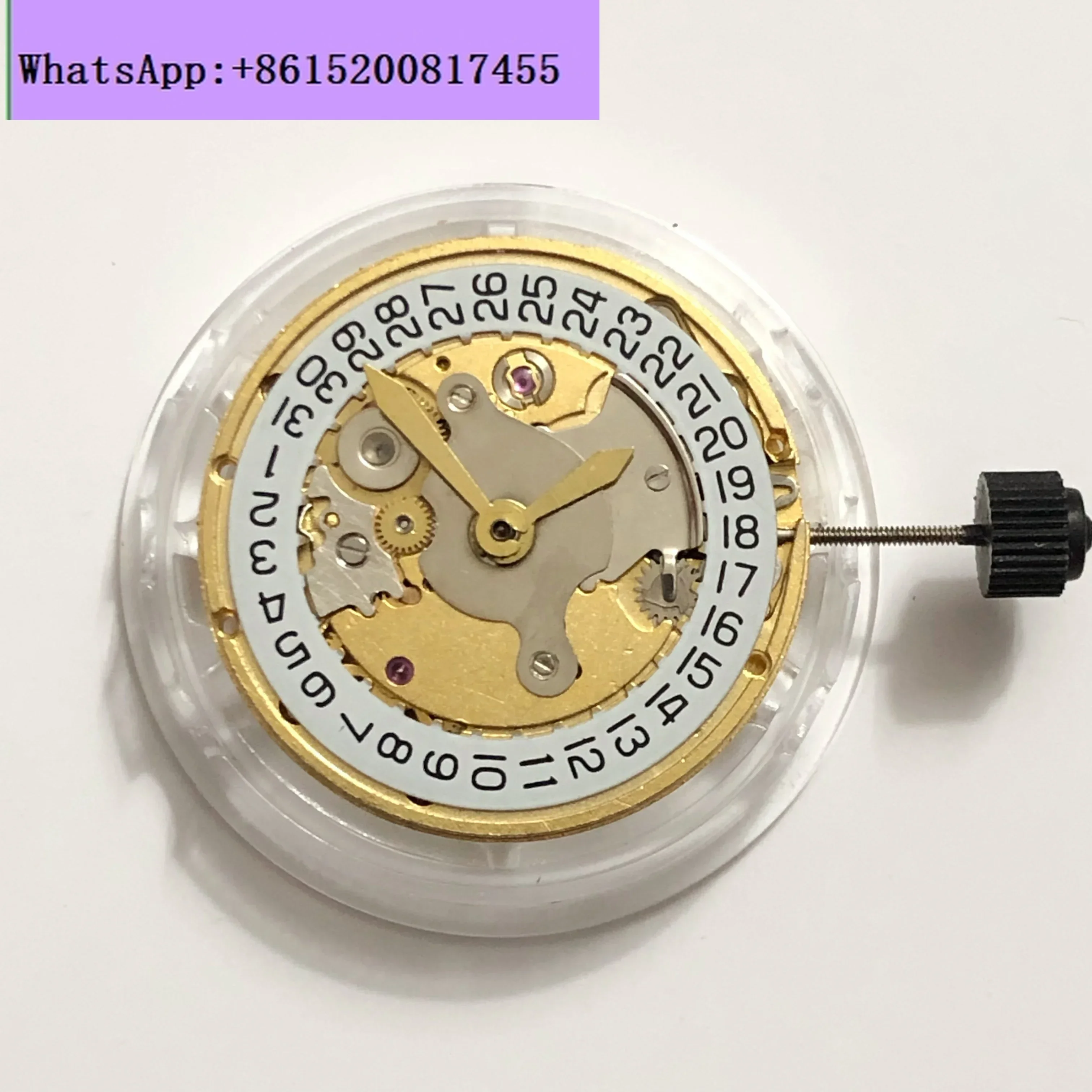 0mm New domestic Shanghai 2824 movement, gold, automatic mechanical movement