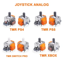 2Pcs Tmr Electromagnetic Induction Joystick Replacement 3D Analog Thumb Stick for Ps5 Ps4 Xbox One Series X/s Elite Controller