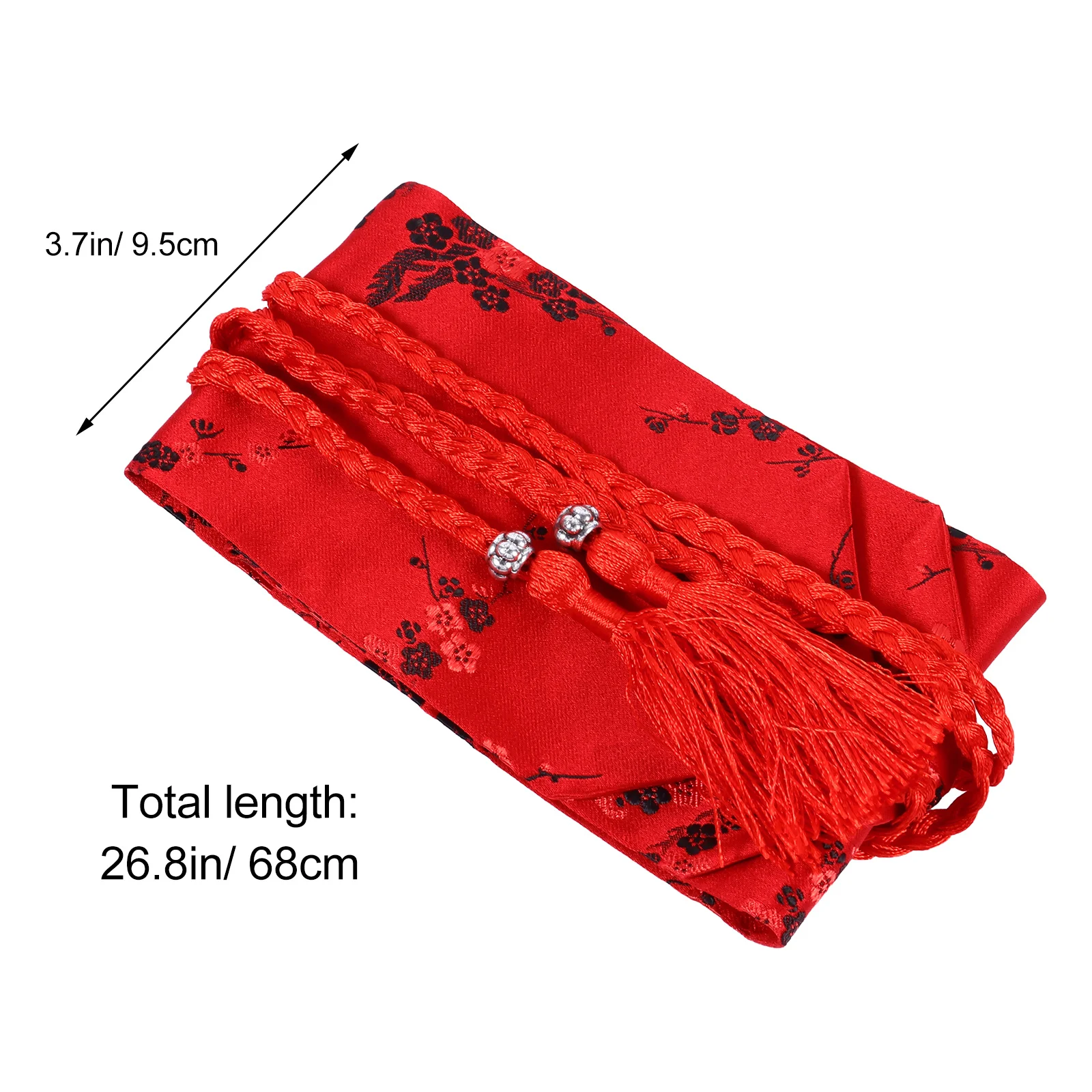 1 قطعة شرابة المنسوجة العرقية اليابانية المطرزة كيمونو حزام خصر النسيج حزام الملابس الإكسسوارات للنساء الملابس الإكسسوار #4