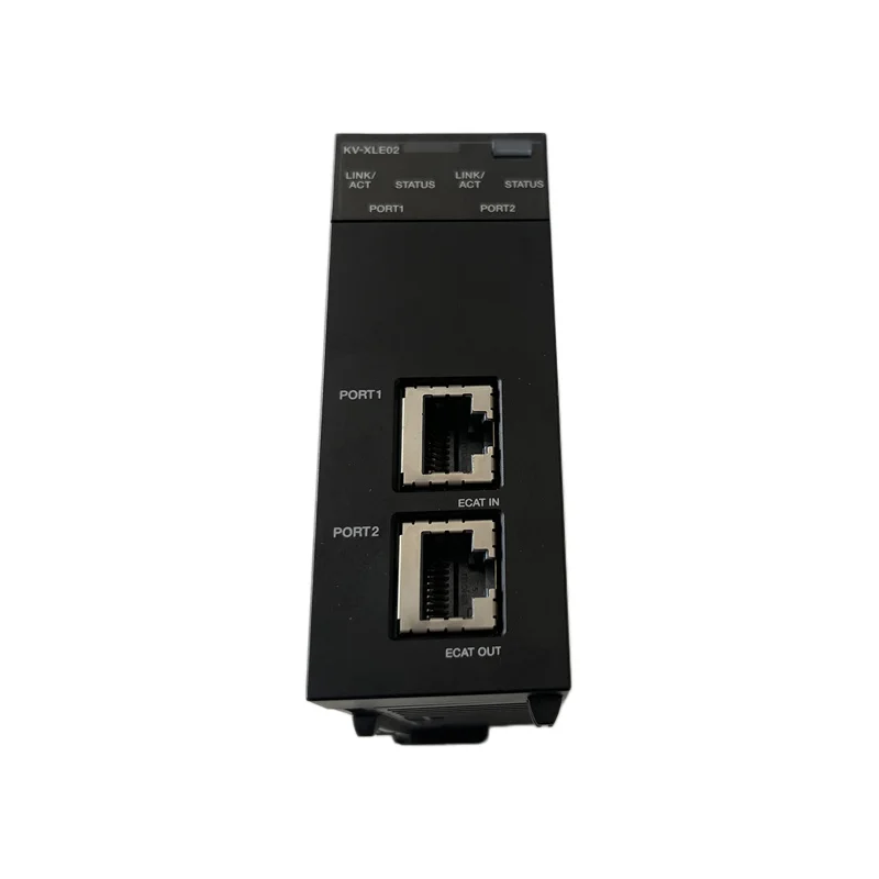 KEYENCE KV-XLE02 KV-XL402 KV-EP21V KV-FL20V KV-L20V PLC Programmable Controller Ethernet Unit Used for Data Collection in Stock