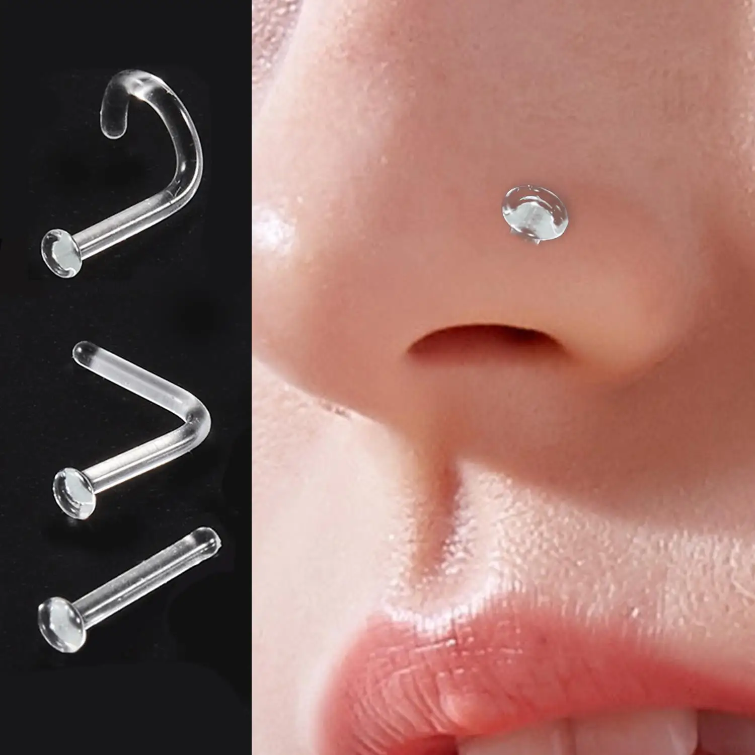 1 Pc Glass Clear No…