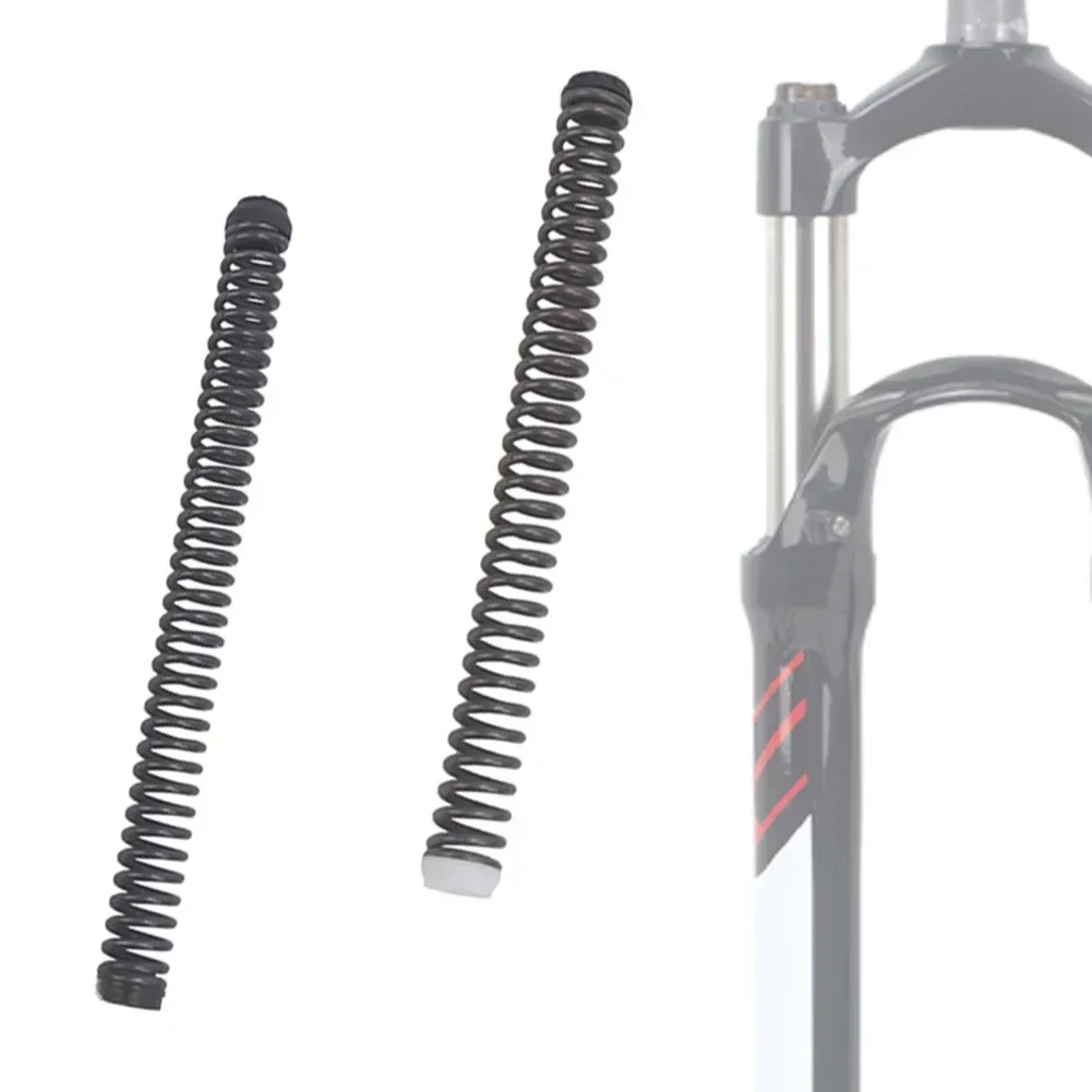 2pcs Bicycle Front Fork Shock Absorber Spring Coil For MTB Mountain Bike Front Fork Shoulder Spring Cycling Accessories
