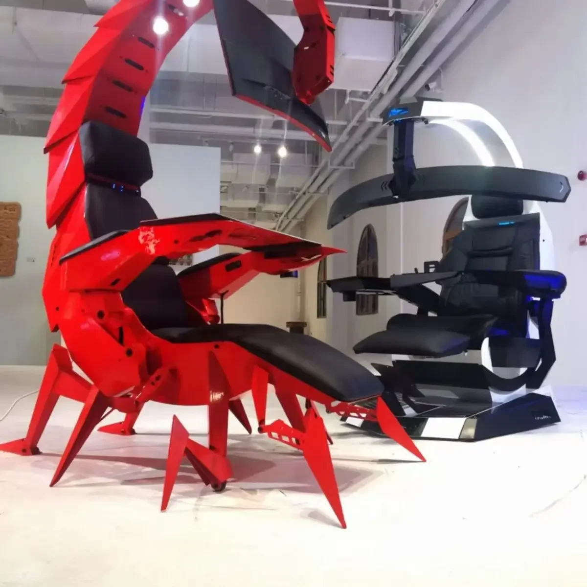 Gaming chairs, cockpits, other mesh, American commercial venues