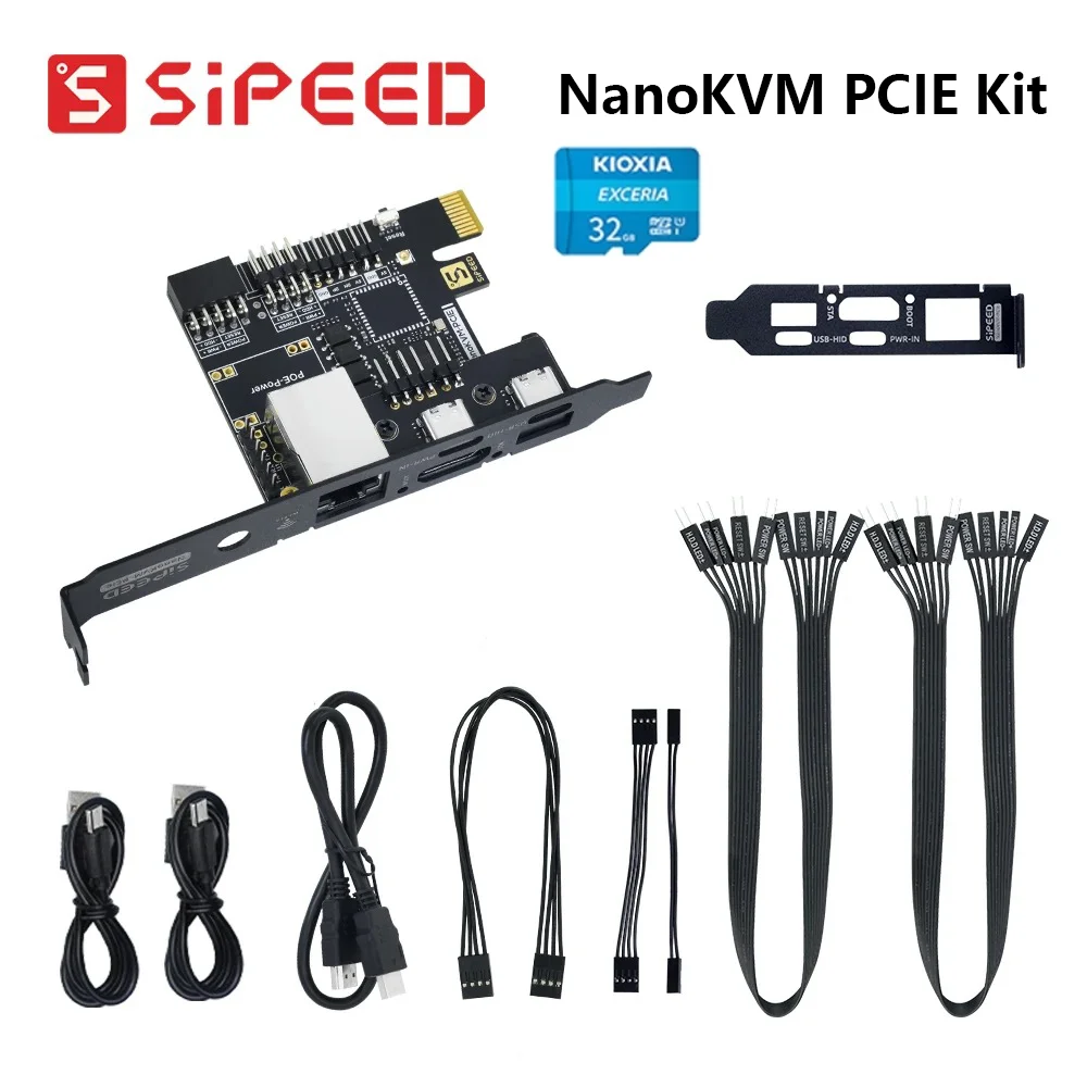 

NanoKVM-PCIe Kit Mini Remote Control Operation And Maintenance Server