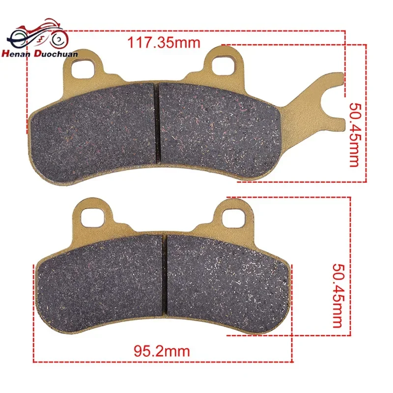 وسادة الفرامل الأمامية والخلفية للدراجة النارية لـ Can-Am Traxter HD10 Max Traxter T Maverick Trail Maverick X3 Defender Max 2018 2019 #5