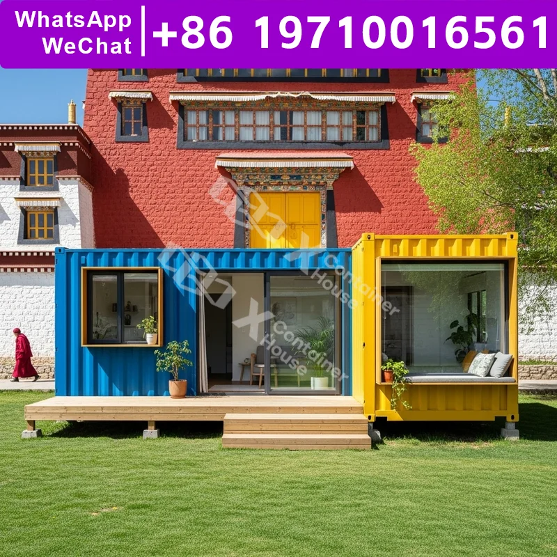 

Multi-bedroom House Prefab Houses Garden House American Houses Homes Made From Shipping Containers Flat Pack House Garden Houses