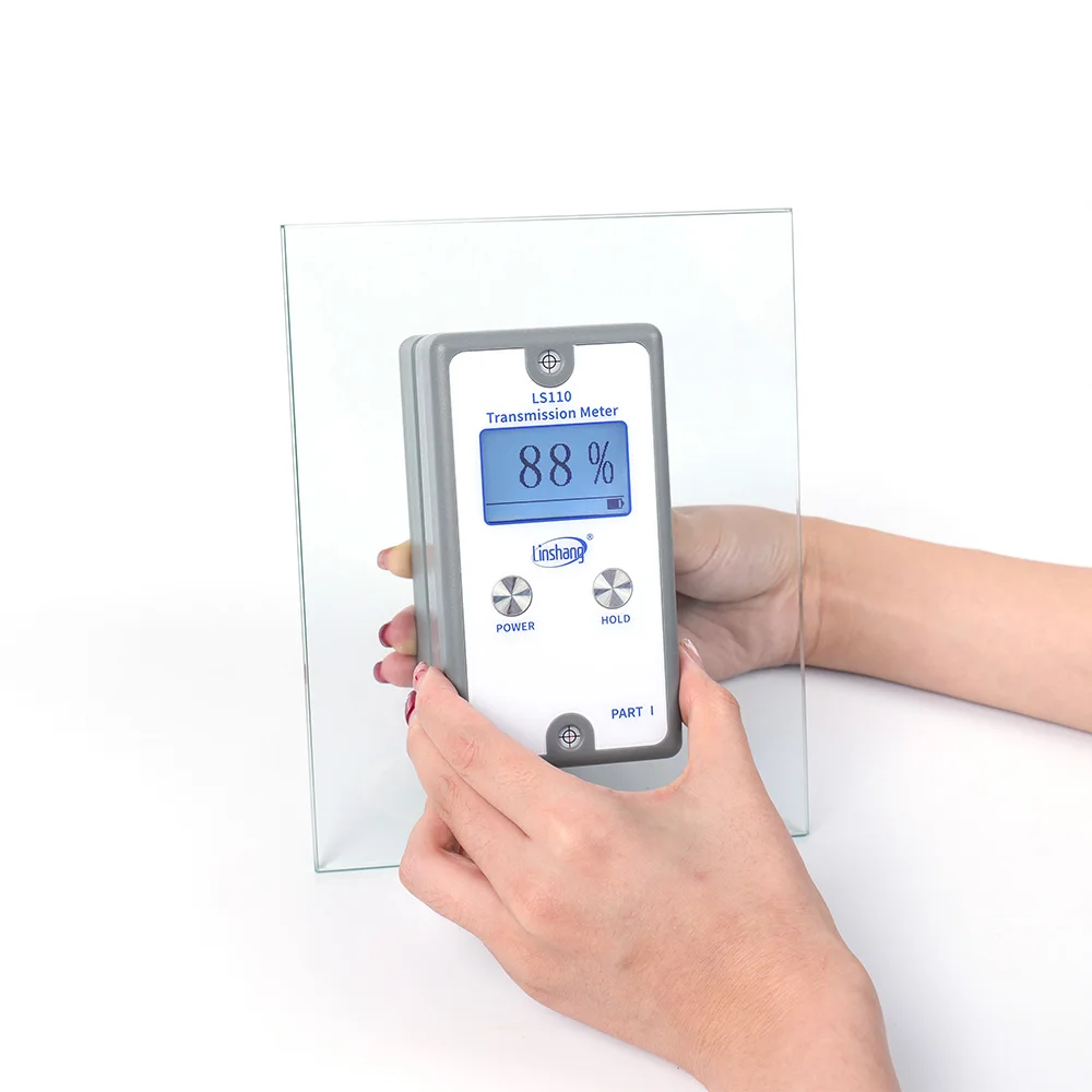 Medidor de Transmitancia de Luz Visible (VLT) para Parabrisas de Automóvil RTS LS110, Medidor de Transmisión de Espectro Dividido