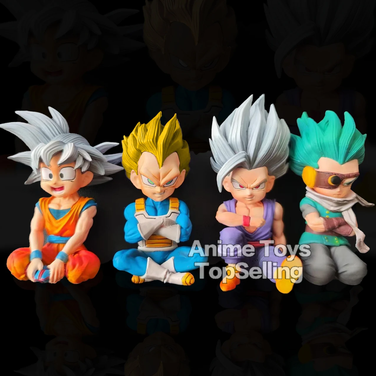 10 cm/3,93 in Anime Dragon Ball Figur Daima Goku Vegeta Granola Gohan Action-figuren Pvc Statue Sammlung Modell spielzeug Geschenke