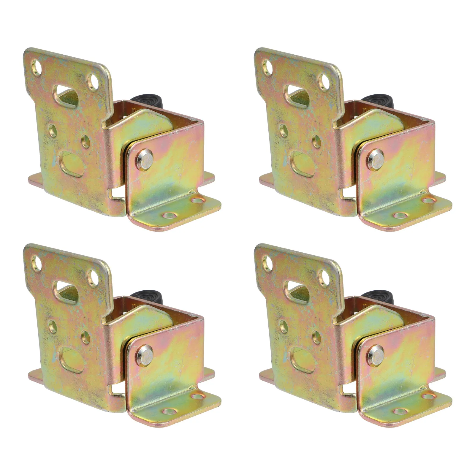 4Pcs Folding Locking Hinge Iron Foldable Bracket Heavy Duty Table Leg Extension Foldable Support Bracket Furniture Connector