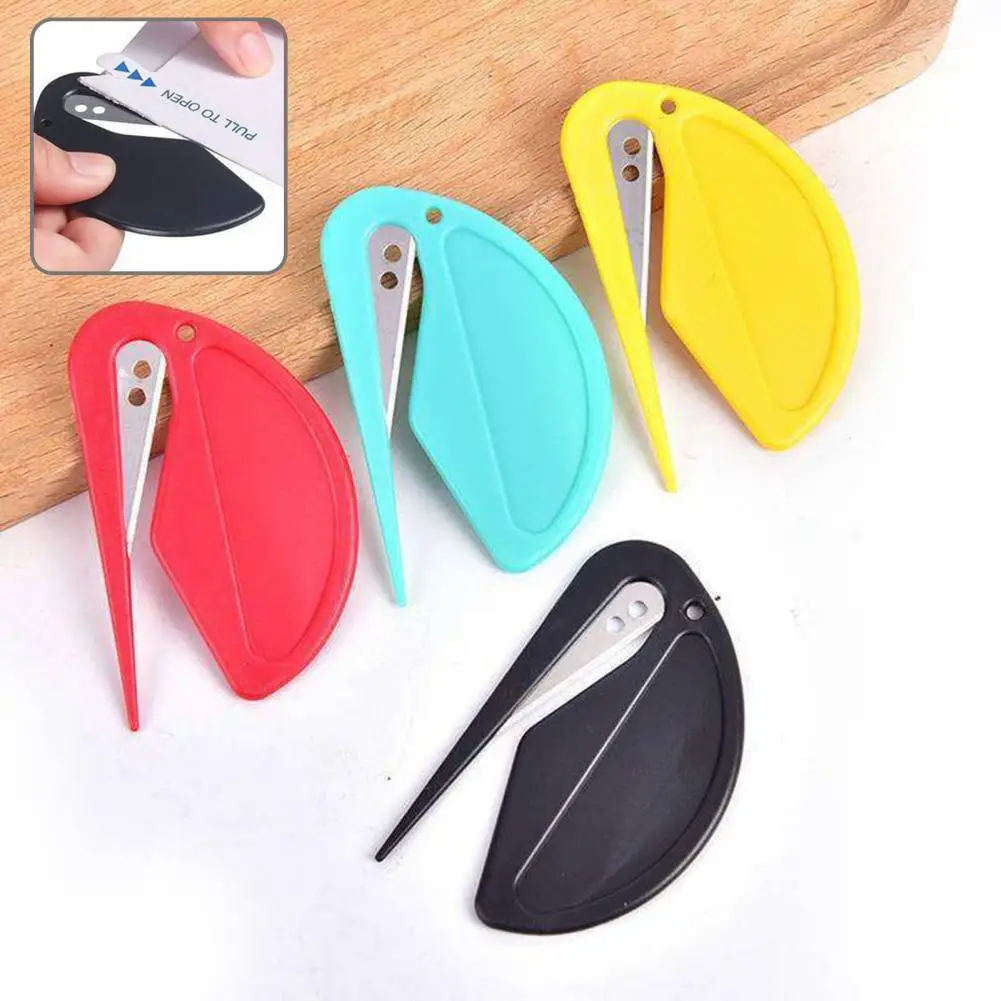 Envelope Opener with Sharp Blade Sheet Cutter Paper Slitter Wrapping Paper Slitter Package Opener Tool for School Office Use