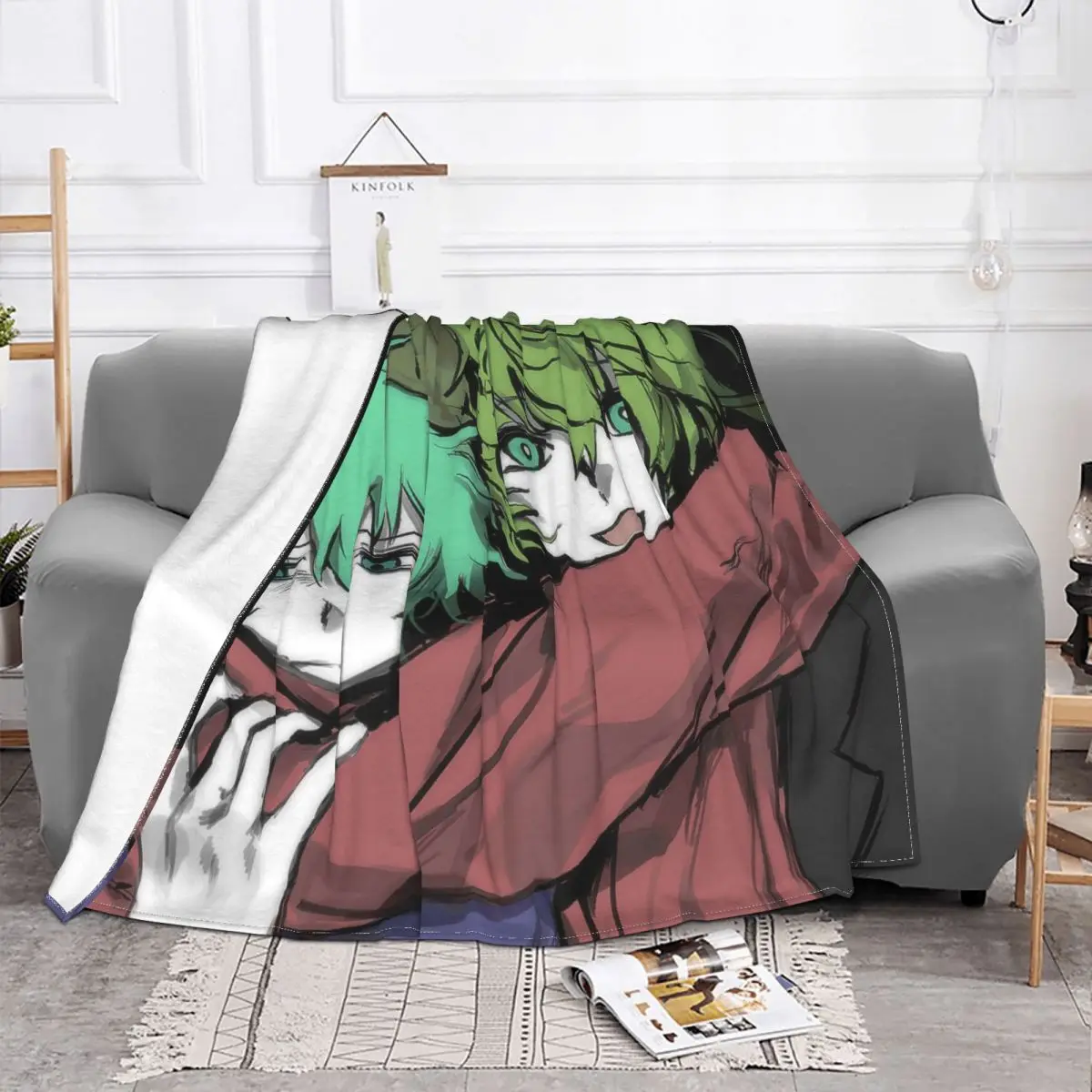 Shin Tsukimi Sou Hiyori Yaoi Blanket Cover Your Turn To Die YTTD Game Wool Throw Blanket Bed Sofa Soft Warm Bedspread