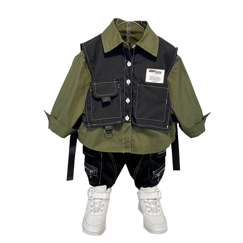 Boys Baby\'s Kids Blouse Coat Jacket Outwear Cotton 2024 In Stock Spring Autumn Shirts Outwear High Quality Children\'s Clothing