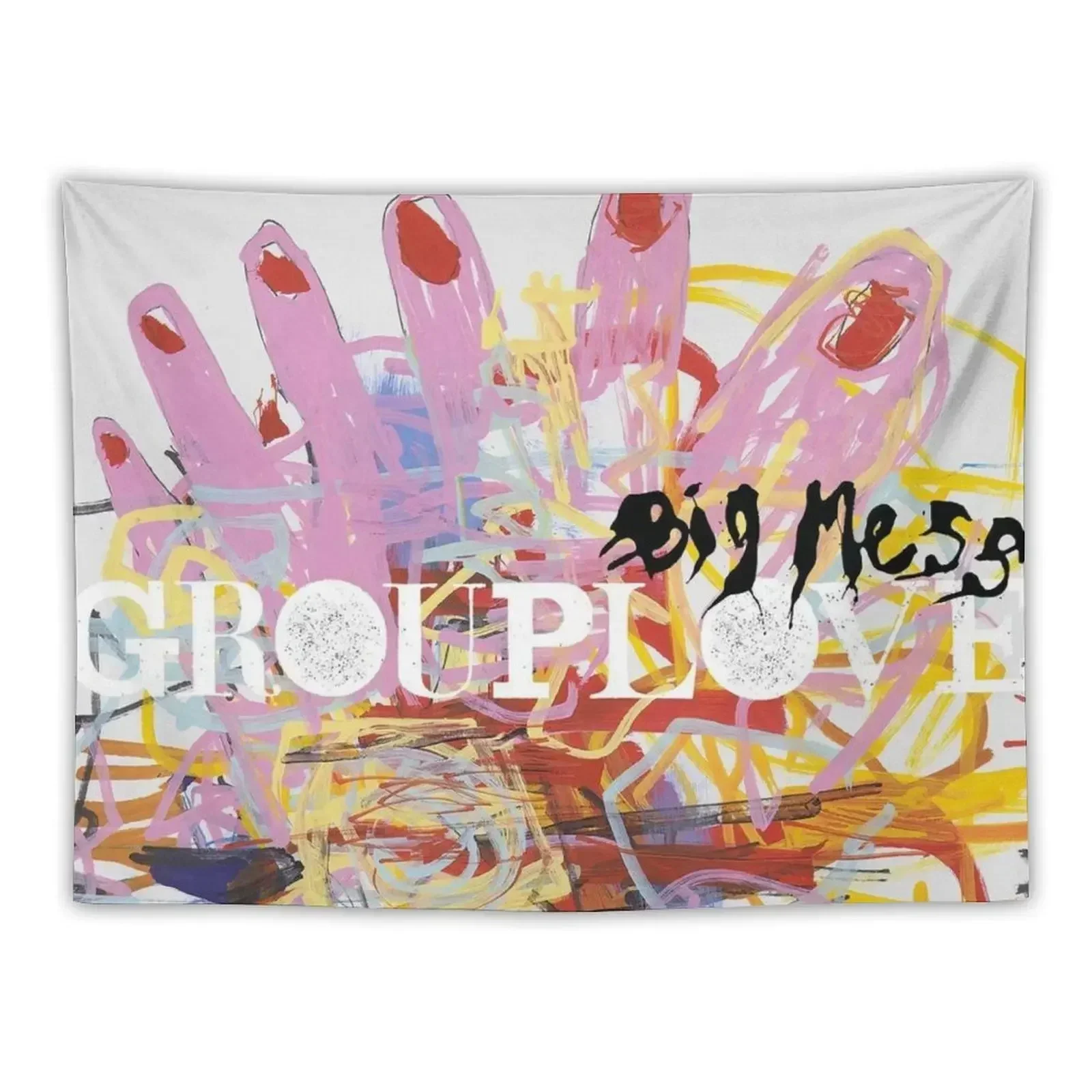 

Grouplove - Big Mess Tapestry Wall Decoration Items Decoration For Rooms Tapestry