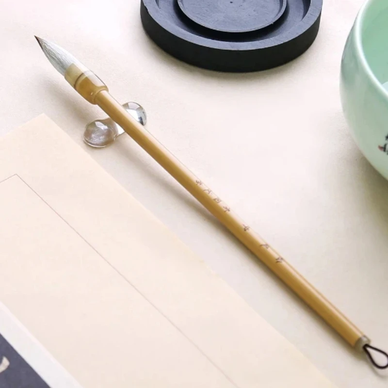 Mixed Hair Calligraphy Brush  woolen Hair for Regular Script Running Script Ouyang Yan Liu Zhao Style Beginner Practice