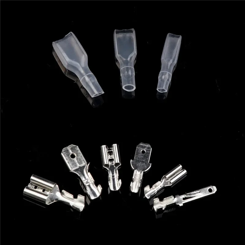 150/900PCS Female Male Spade Wire Butt Connectors Lugs Battery Starter Cable Splice Electrical Crimp Terminals Kit Assortment