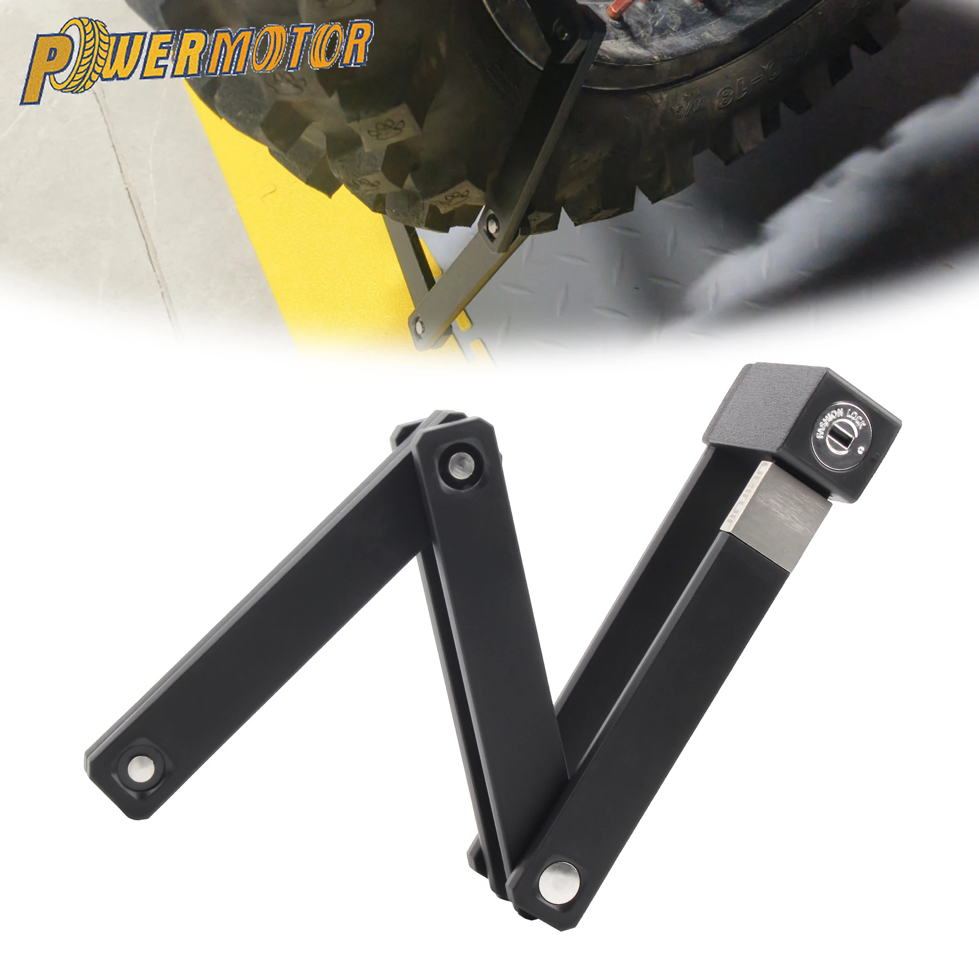 

Motorcycle Electric Bicycle Foldable Lock Chain Lock Mountain Bike Road Bike DirtBike Universal Portable Anti-Theft Chain Locks