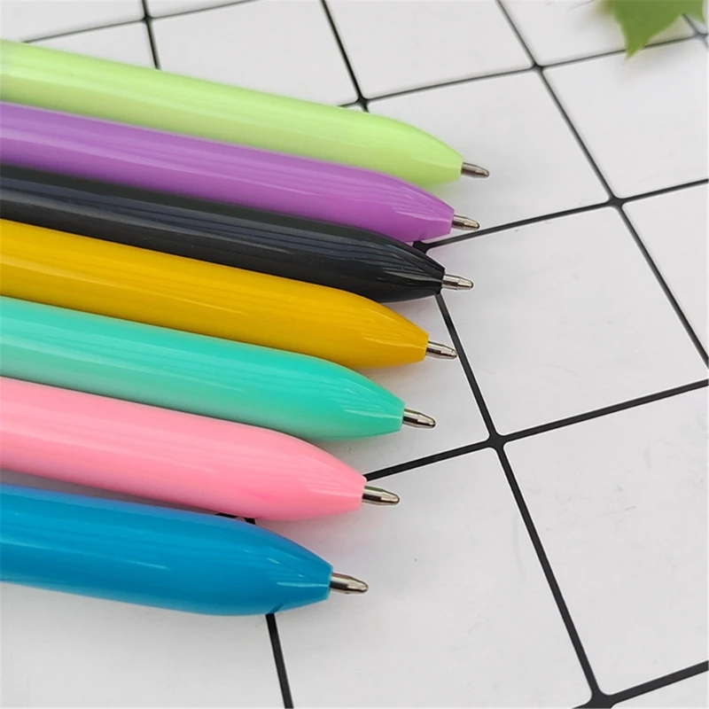 Bolígrafo retráctil Multicolor para niños, pluma de 5 piezas, colores aleatorios, 4 colores en 1, recompensa de clase