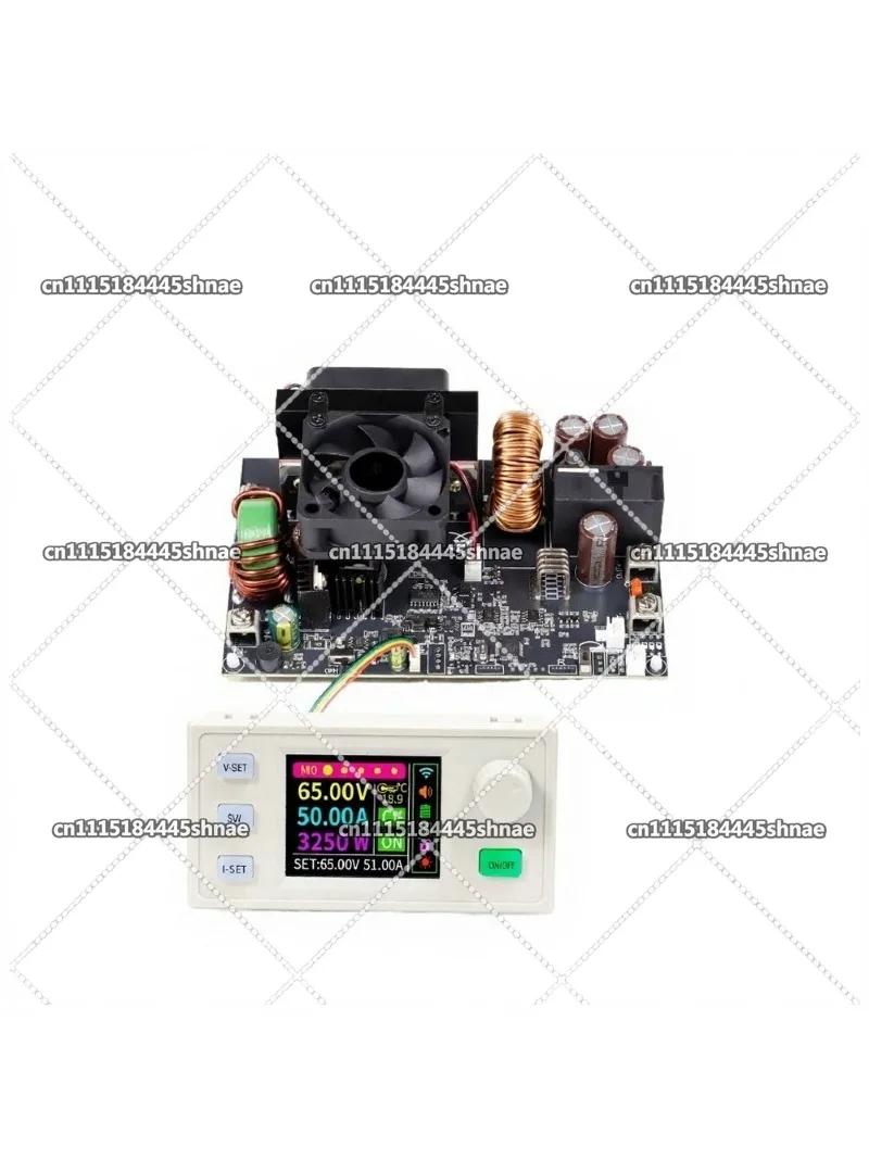 XY6530S XY6550S CNC DC‑DC Step‑Down Module, Adjustable CV CC Buck Converter for Electronic DIY & Lab Use
