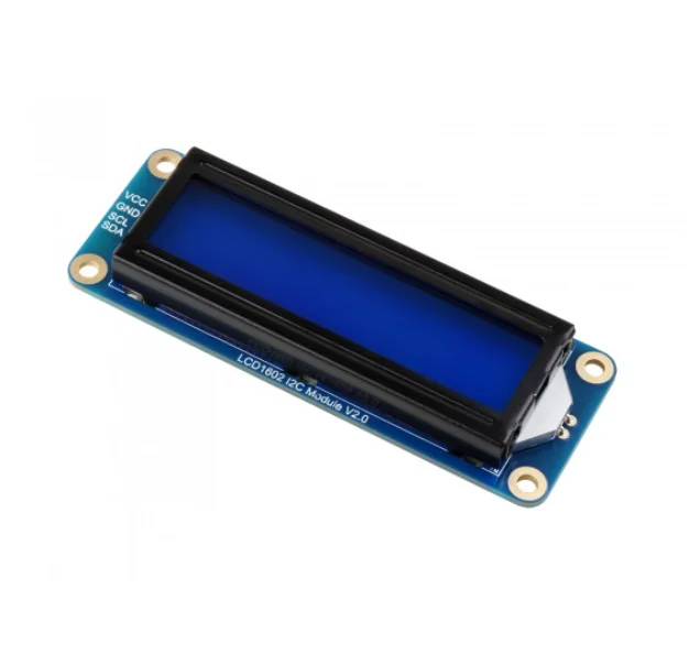 Picture 6: Waveshare LCD1602 Character LCD Screen, Optional Color, 3.3V/5V Compatible, Adjustable Backlight Brightness