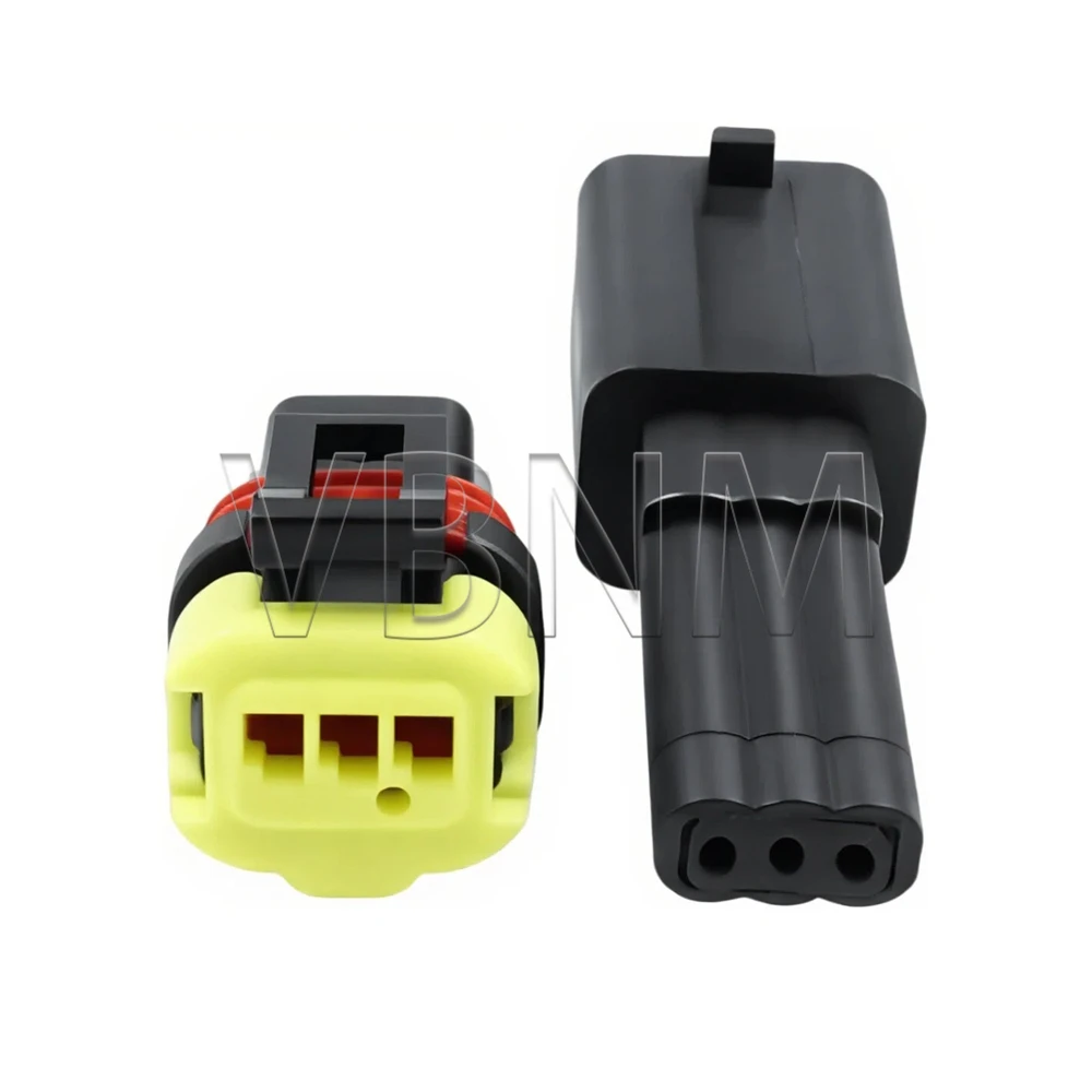 3 Pin 1-936527-2 Auto Headlight Cable Male Female Connector Light Height Adjustment Motor Plug For Kia Hyundai