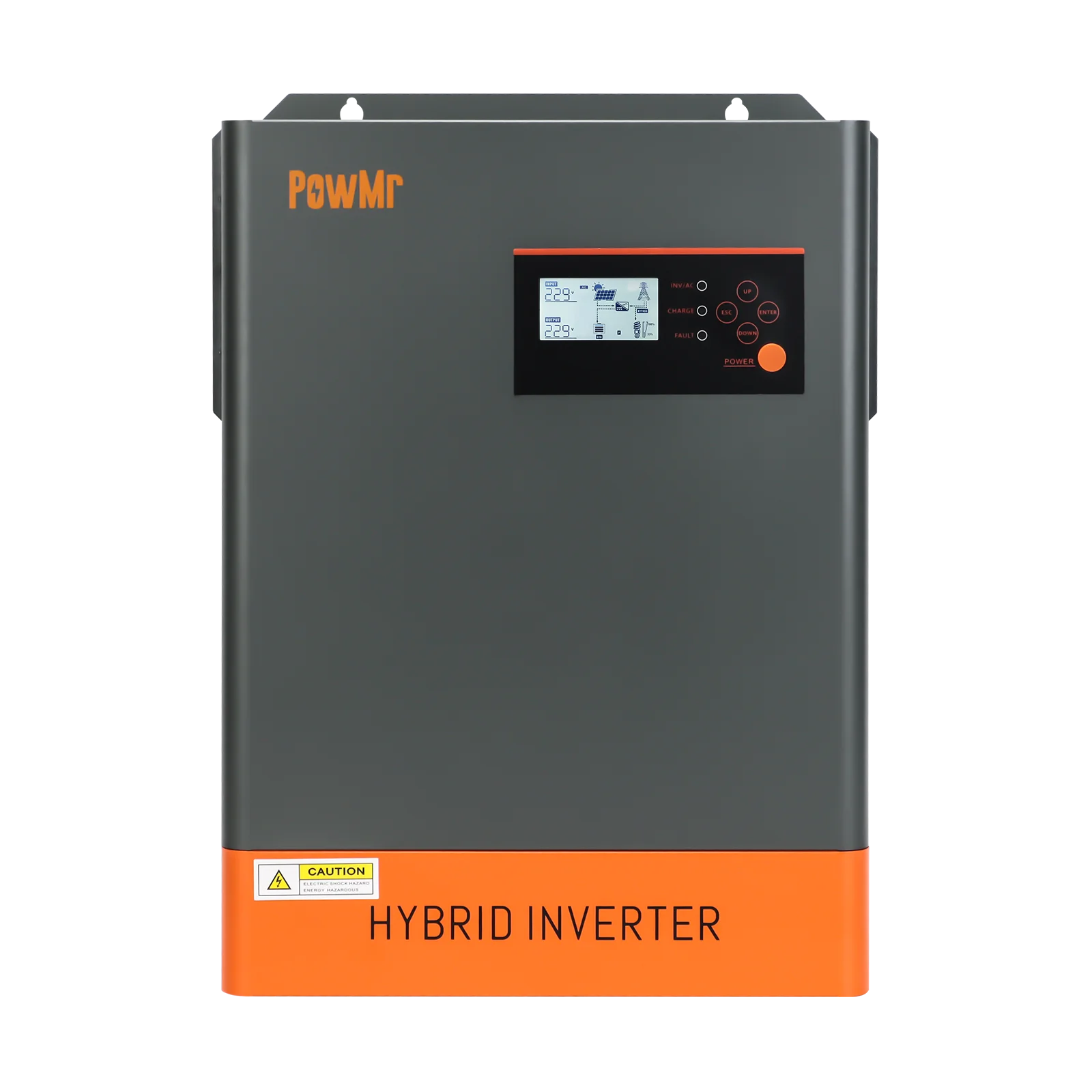 PowMr-Inversor Solar Híbrido, Off/On Grid, Paralelo Máximo, 12 Unites, 5500W, 500V, 100A, em Stock