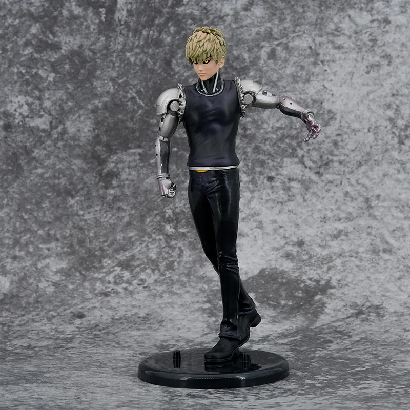 Figura de acción de ONE PUNCH MAN, figura de Anime, modelo de colección, juguetes de regalo, Genos, 20cm