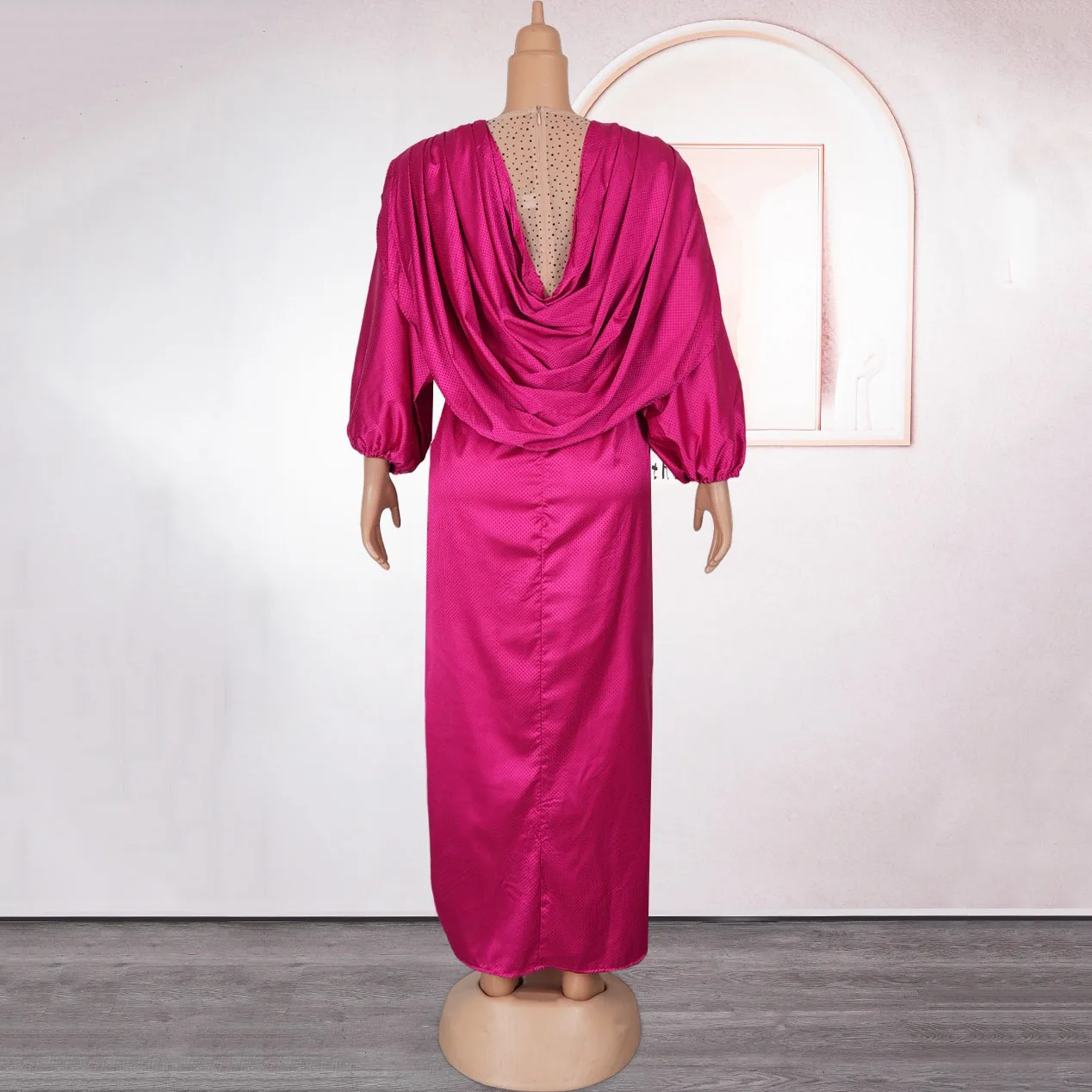 فساتين الحفلات الأفريقية مقاس كبير للنساء 2025 موضة جديدة Dashiki أنقرة فساتين زفاف دانتيل أنيقة فستان ماكسي إسلامي تركي #3