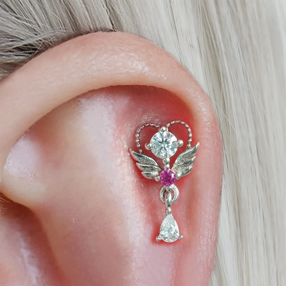1 шт., угловые висячие серьги – обзор и цена Body Jewelry Surgical Steel