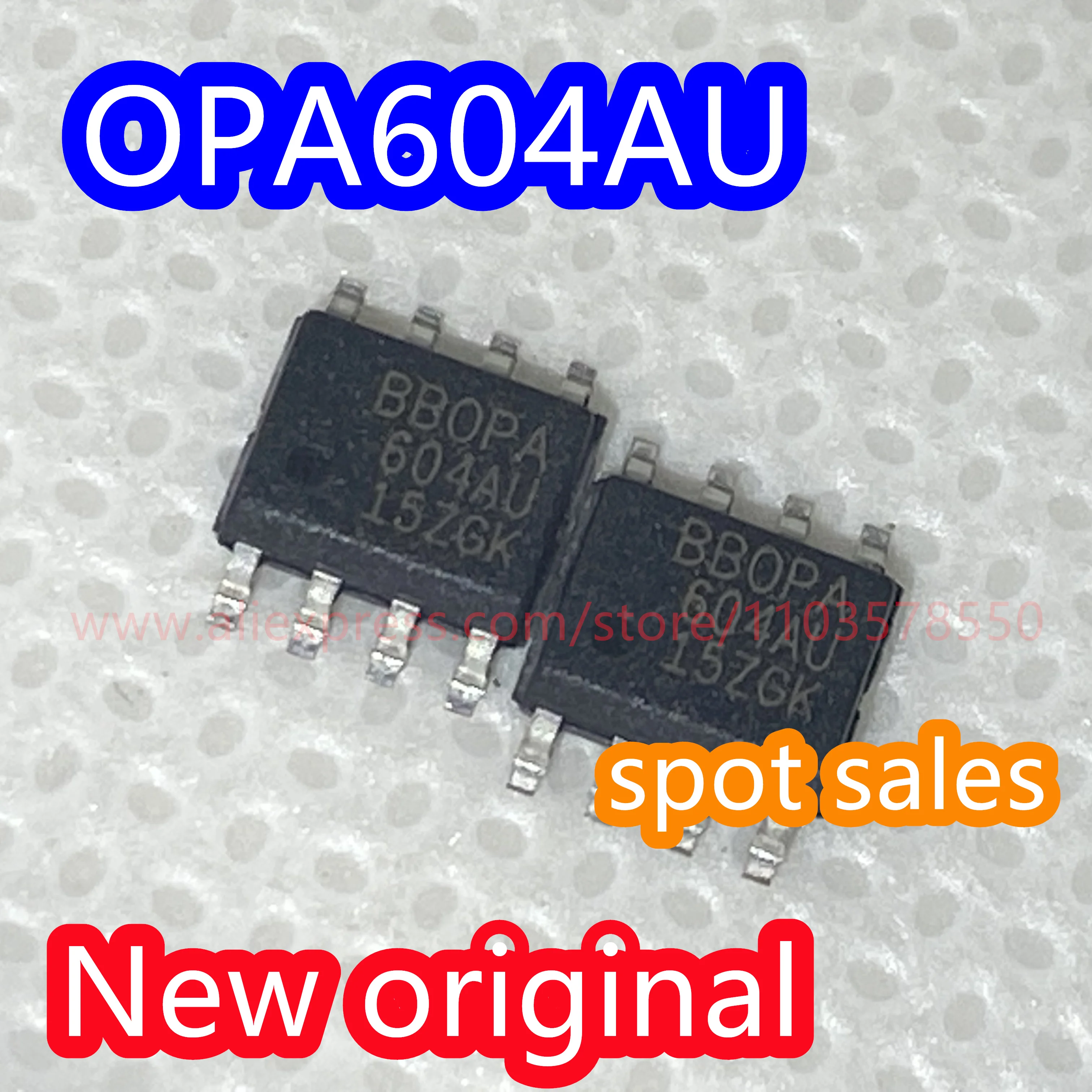 (5PCS) OPA604AU OPA604 604AU package SOP-8 low distortion FET input operational amplifier chip 100% brand new original