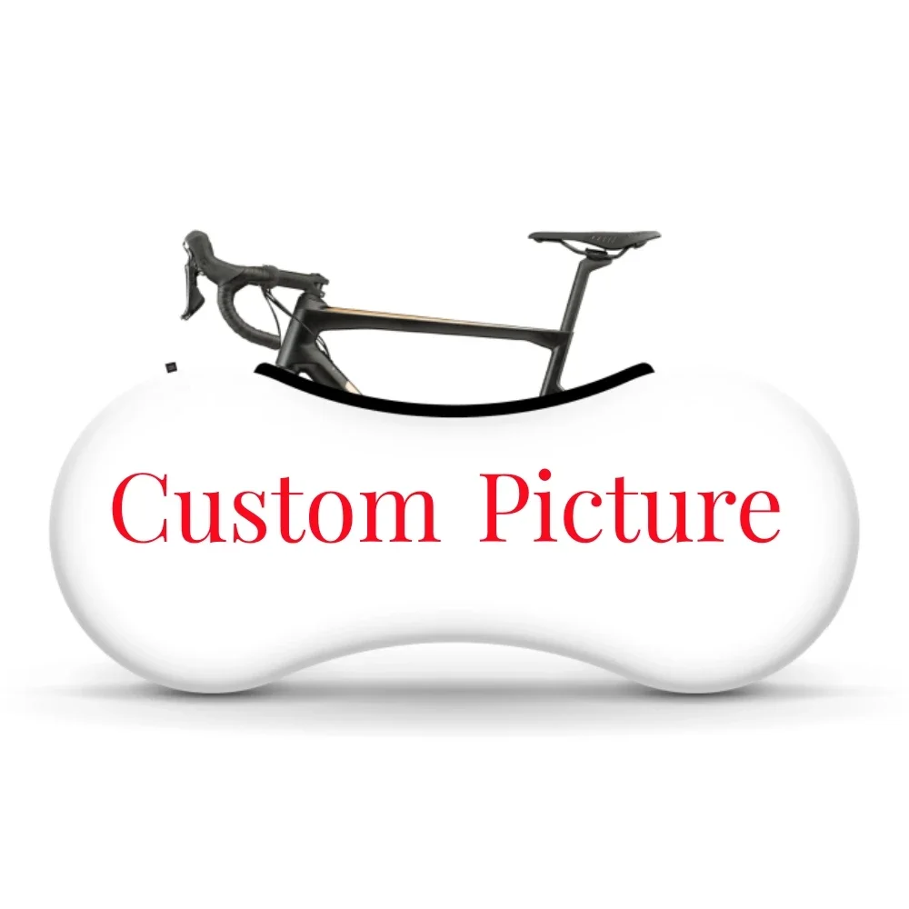 Custom Bike Cover Indoor Portable Elastic MTB Road Bike Wheel Protection Washable Dust Cover Gear Bicycle Accessories 26\