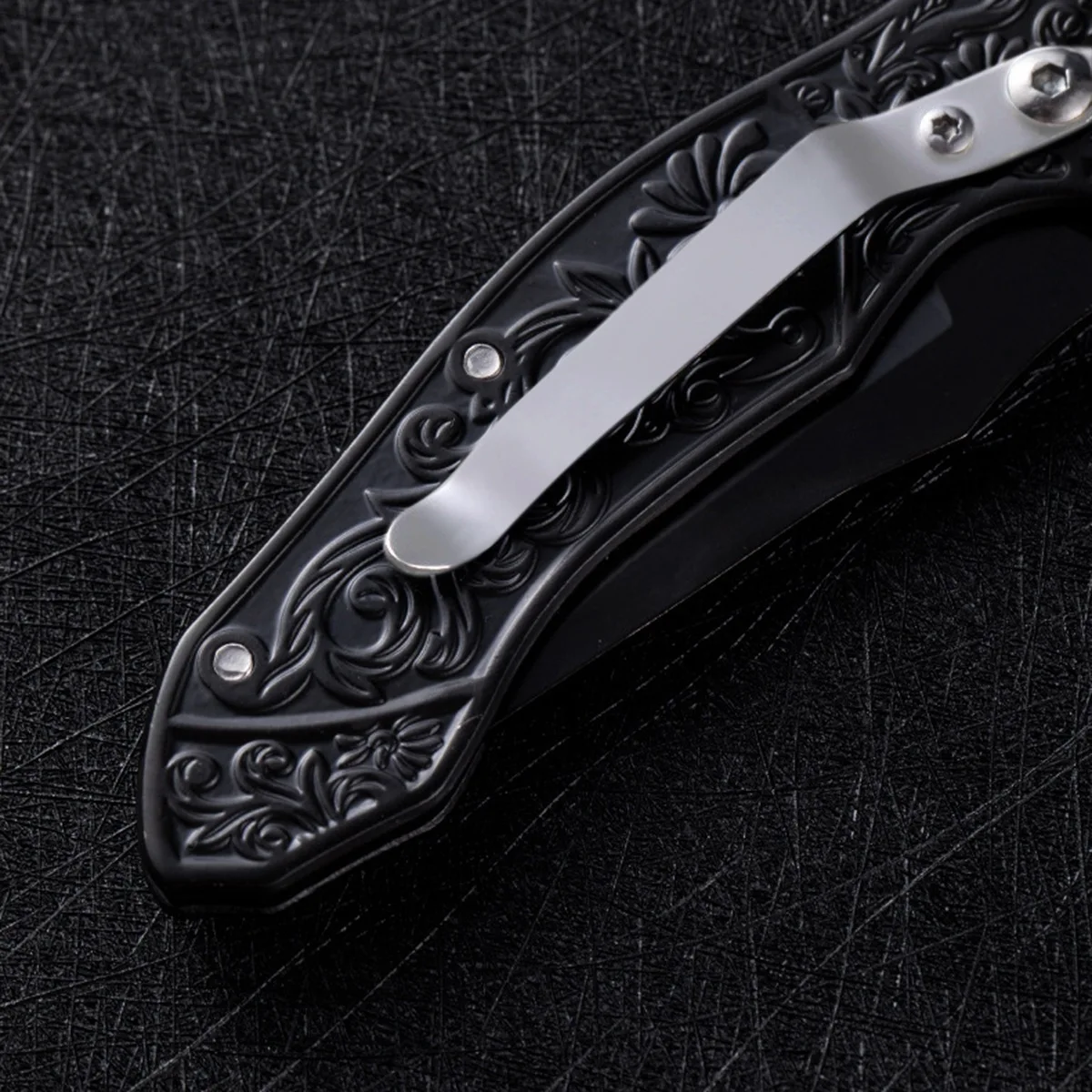 Portable Mini Folding Knife, Premium Stainless Steel, Perfect for Outdoor Camping, Fruit & Letter Opening Multifunctional sharp view 2